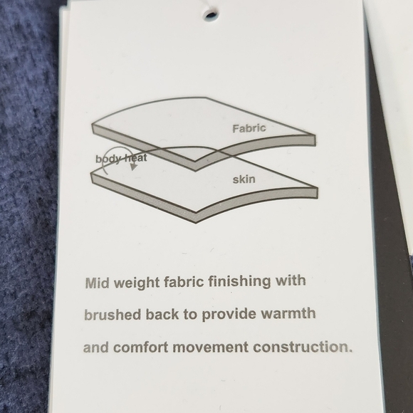 🧥 Iceburg Blue Zip-Up Hoodie – Men’s Medium, NWT, Lightweight & Cozy - Picture 12 of 14